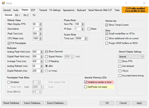 hermes connection profile|Hermes lite thetis setup.